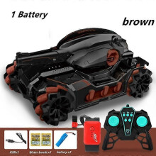 Rc Auto 2,4g 4wd Wasser Bombe Tank Schießen Competitive Geste Radio Controlled Fernbedienung Drift Off-road