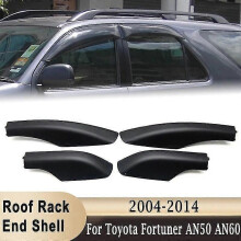 Voor Toyota Fortuner AN50 AN60 2004-2014 4 stuks dakdrager bagagestang rail eindkap kunststof bescherming