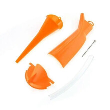 3 stuks/set oranje druppelvrije oliefiltertrechter voor Harley Sports motorfietsolieverversing