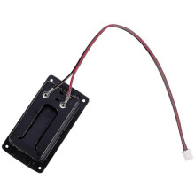 Cajas/soporte/estuche/cubierta de compartimento para batería de 9 V de guitarra activa con resorte de