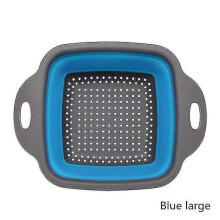 Cesta de lavado plegable de silicona para desagüe, utensilios de cocina, filtro de agua, colador, cesta