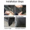 unique Mudguar For VOLVO V40 Hatchback 2013-2019 2014 2015 Car Mud Flap Mudflaps Splash Guards Front 5