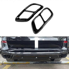 Embellecedor de salida de escape para BMW X5 G05 X7 G07 2019-2022, versión M Sport, para tubo de escape