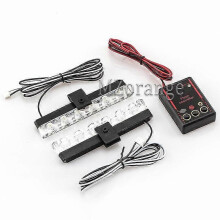 2x6 langallinen/langaton led-kaukosäädin auton vilkkuvalo poliisin valo Fso salamapalkki 12v hätä