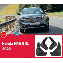 Spatlappen voor Honda HR-V, HRV e:HEV EL RS 2022, spatlappen voor en achter.