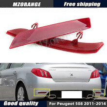 Luci paraurti posteriori per Peugeot 508 2011 2012 2013 2014 Riflettore paraurti posteriore Lampada