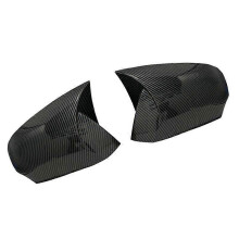 Convient pour 10-16 Renault FLUANCE coque de rétroviseur en fibre de carbone motif klaxon coque de rétroviseur