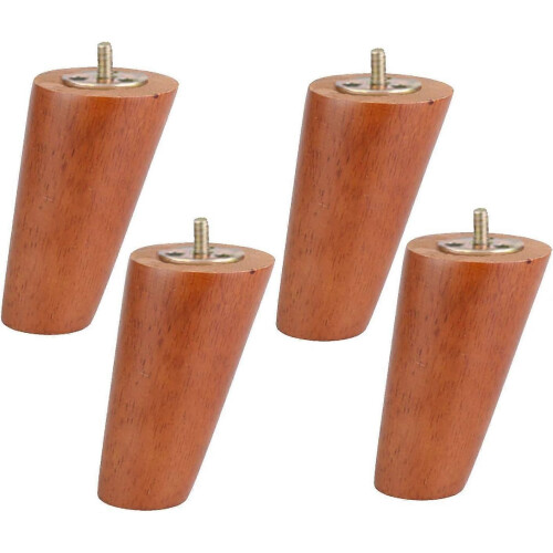 XineYuor Meubelpoten van massief hout, 4 stuks, wit, voor banken, conische poten met montageplaat en schroeven voor meubels, kasten (20 cm, wit XineYuor Meubelpoten van massief hout, 4 stuks, wit, voor banken, conische poten met montageplaat en schroeven voor meubels, kasten (20 cm, wit