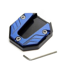 Motorrad Bike Kickstand Extender Fuß Seite Stehen Erweiterung Fuß Pad Unterstützung Platte Rutschfeste