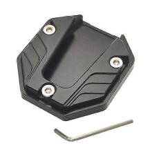 Motorrad Bike Kickstand Extender Fuß Seite Stehen Erweiterung Fuß Pad Unterstützung Platte Rutschfeste