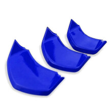 Carenado de cabeza de plástico ABS para motocicleta, cubierta de brida, protector decorativo de trompeta,