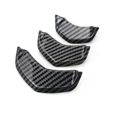 Carenado de cabeza de plástico ABS para motocicleta, cubierta de brida, protector decorativo de trompeta,