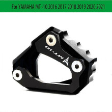 Moottoripyörän tukijalan jalan sivutelineen jatkolevy YAMAHA MT-10 2016-2021