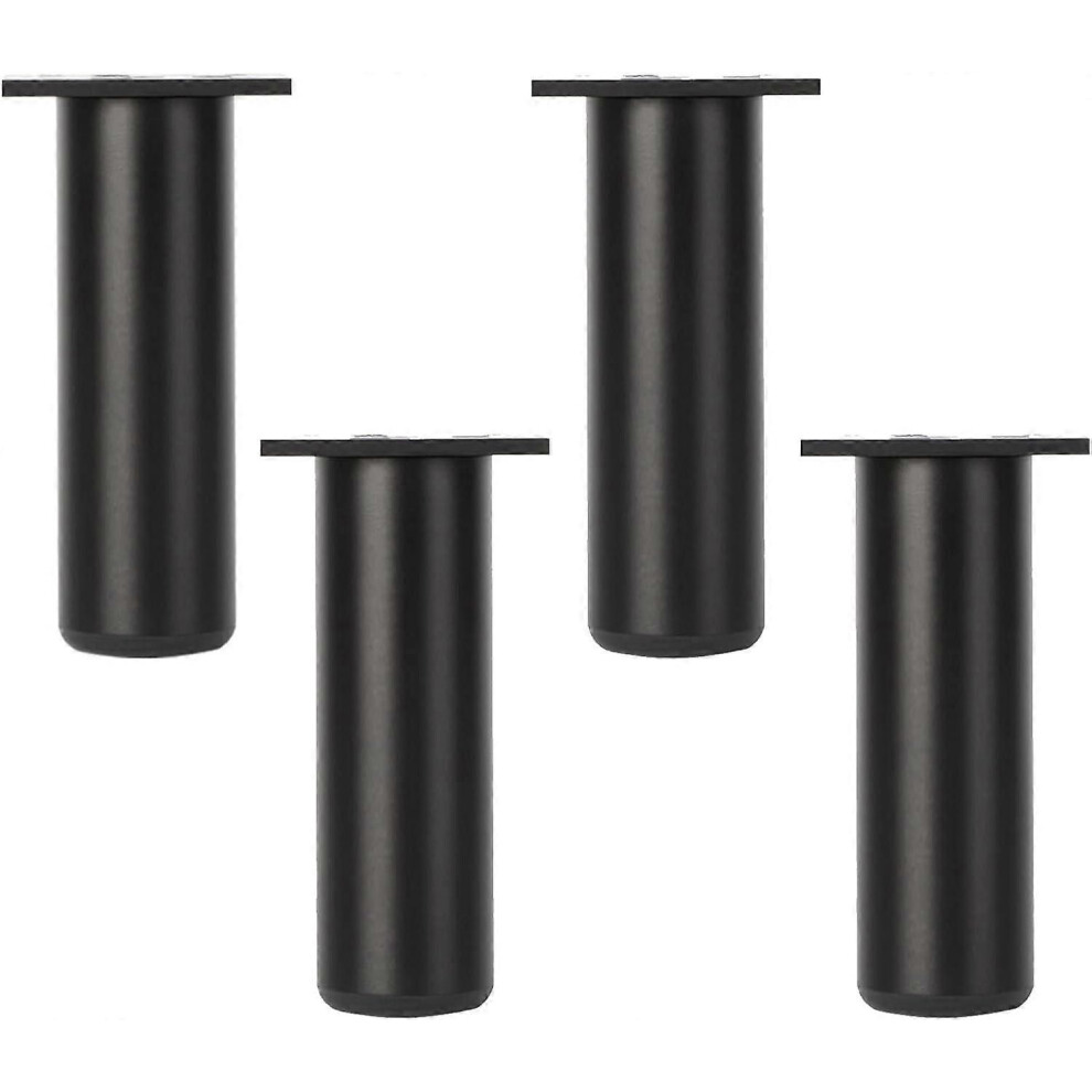 Set van 4 metalen meubelpoten, verstelbare bankpoot, badkamerkastpoot, salontafelpoten, bedpoten, rond