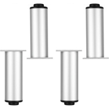 4er-Set Möbelbeine aus Metall, Schrankbeine aus Aluminiumlegierung, Ersatzfüße für Tische, Betten, Schränke,