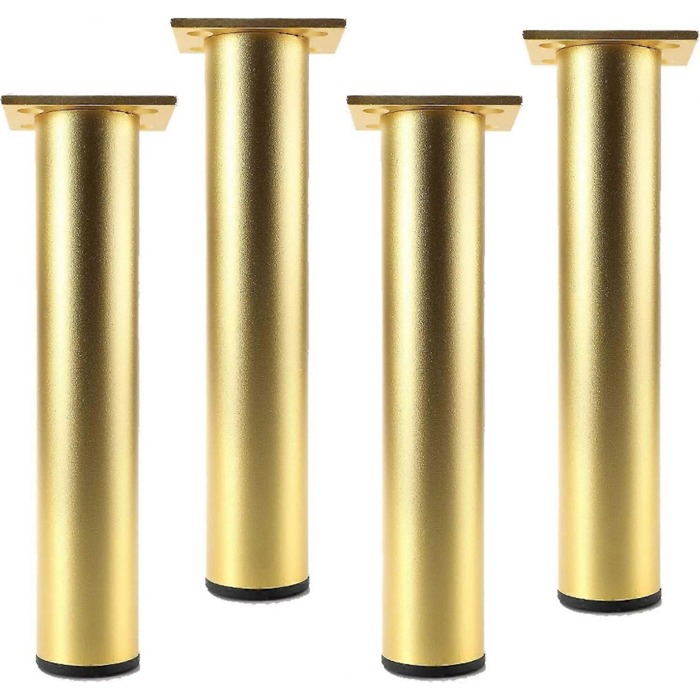 Metalen meubelpoten, meubelpoten, ronde bankpoten, vervangende bedpoten van aluminiumlegering, hoogte
