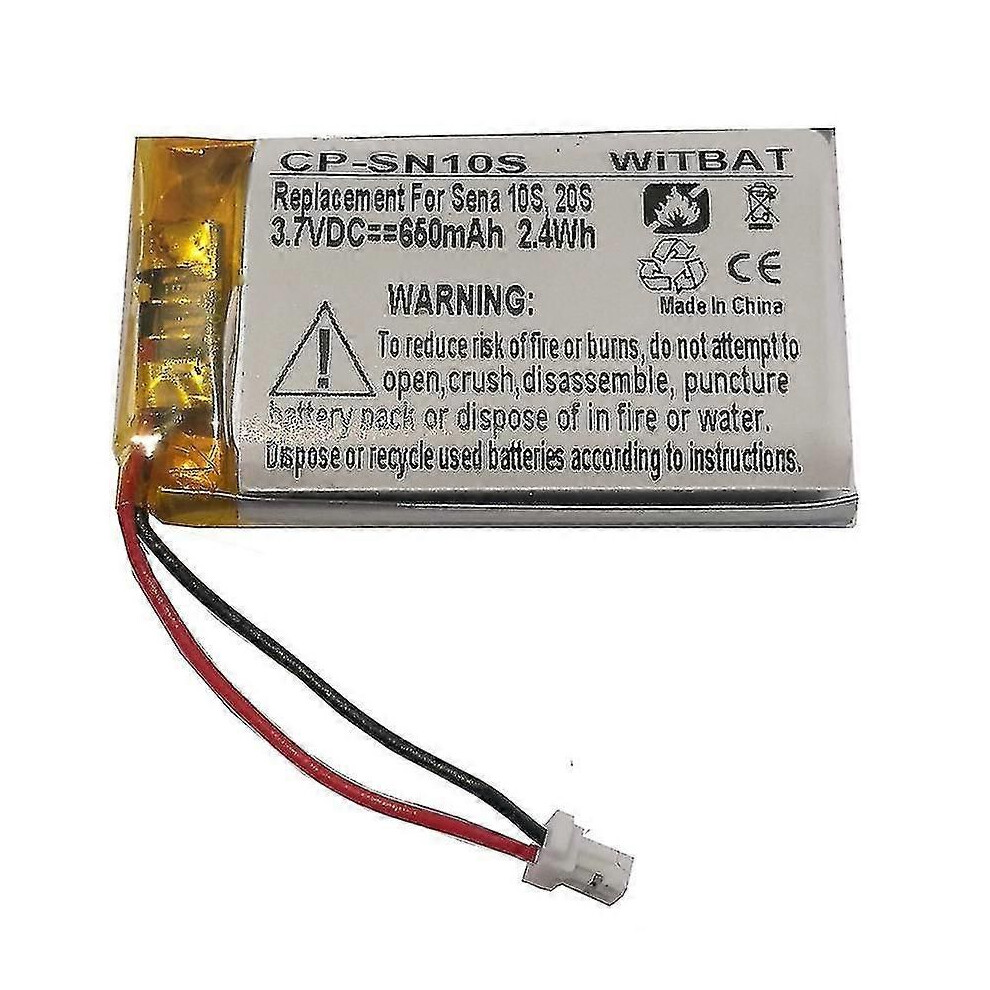 Sena Sena 10s, 20s Bluetooth Headset Batterij