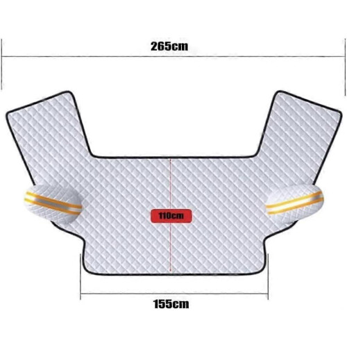 Auto Windschutzscheibenabdeckung für Citroen C8 (5 Sitze) 2002-2014, Winter Windschutzscheibe Bildschirm