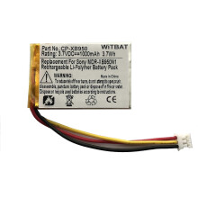 Sony Srs-ws1:lle langattoman puettavan kaiuttimen akku Lis1553(sy6)