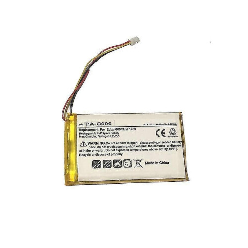 Batterie de rechange pour navigateur Garmin Edge 605 et Edge 705 (référence 361-00019-12)