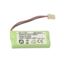 Adatto per la batteria del baby monitor Vtech Dm221 Bt183342 Bt283342