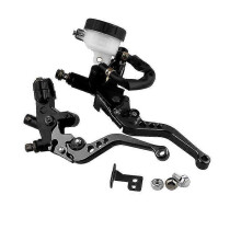 Motorräder Cnc 7/8 22mm Vorne Bremse Kupplung Master Zylinder Reservoir Hebel Aluminium Legierung Motorrad