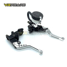 Universal 7/8 "22mm Motorrad Kupplung Bremse Master Zylinder Pumpe Reservoir Hebel Kit Flüssigkeit Reservoir