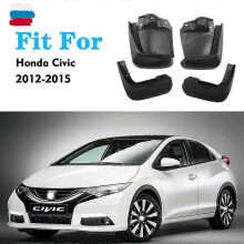 Ausgezeichnete Schmutzfänger Guards FÜR Honda Civic 2012-2015 Kotflügel Kotflügel Schmutzfänger Schutz
