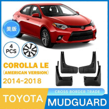 Erinomaiset lokasuojat Ffor Toyota Corolla LE 2014-2018 US Version Lokasuojat Renkaiden lokasuojat Muta