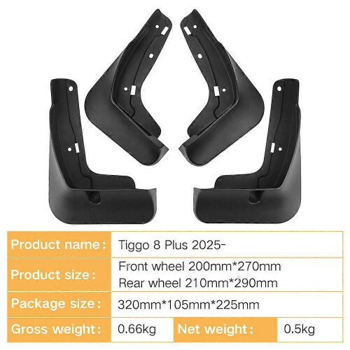 Excellents garde-boue pour Chery Tiggo 8 PLUS 2025, garde-boue ... 2