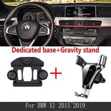 Voor BMW X1 F48 2015~2019 Auto Luchtrooster Montagebeugel GPS Telefoonhouder Clip Stand In Mobiele Telefoonhouder