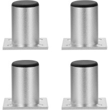 Verstellbare Schrankbeine, Möbelbein, verstellbares Schrankstützbein, Sofabein aus Aluminiumlegierung