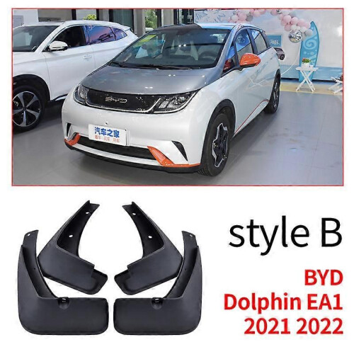 Excellent Mudguards For BYD Dolphin EA1 2021 2022 Wheel Eyebrow Car Mudflaps Mud Flaps Splash Guards