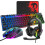 Gaming Keyboard Mouse and Headset Set LED Rainbow For PC MAC PS4 Xbox 1