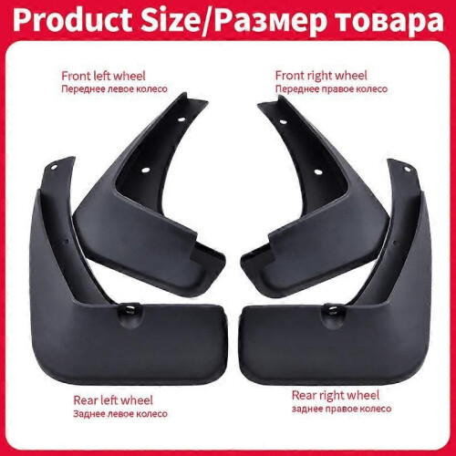 Excellent Mudguards For BYD Dolphin EA1 2021 2022 Wheel Eyebrow Car Mudflaps Mud Flaps Splash Guards 2