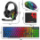 Gaming Keyboard Mouse and Headset Set LED Rainbow For PC MAC PS4 Xbox 5
