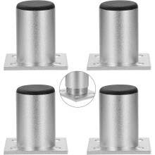 Verstellbare Schrankbeine, Möbelbein, verstellbares Schrankstützbein, Sofabein aus Aluminiumlegierung
