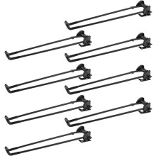 Verstelbare kastpoten 8 stuks 12 inch/32 cm opvouwbare haarspeldpoten, metalen meubelpoten, haarspeldtafel