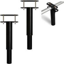 Verstelbare kastpoten 4-pack Bed verstelbare poten, 180-330 mm Metalen meubelsteunpoten Voet intrekbaar