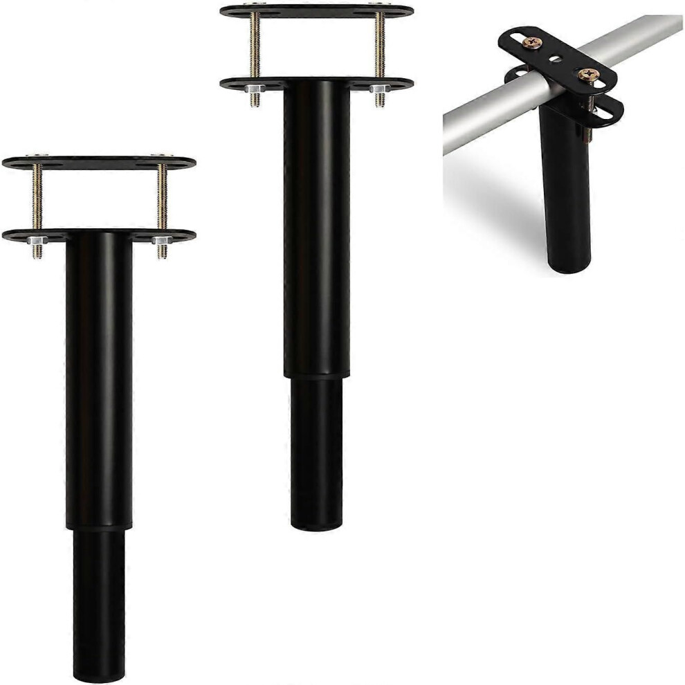 Verstelbare kastpoten 4-pack Bed verstelbare poten, 180-330 mm Metalen meubelsteunpoten Voet intrekbaar