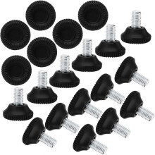 Einstellbare Schrank Beine M10 x 15 x 30mm Nivellierung Füße Einstellbare Leveler Boden Protector Abdeckung
