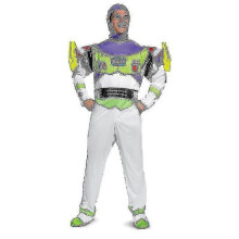 Buzz Lightyear Halloween Suit Outfit Costume Party Jumpsuit Fitted Childs Kids Adult Clothes