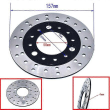 160 170 180 190mm Voor- of achterremschijf binnengat 58mm voor Chinese Gy6 scooter I motorfiets ATV