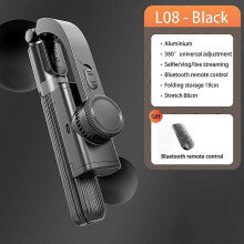L08 Gimbal Handheld Auto Anti-shake Stabilisator Reis 360 Roterende AR Intelligente Volgbeugel