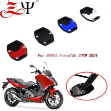 Geeignet für Honda Forza/Xadv750 2021 Fußstütze, übergroßes Fußpolster, seitliche Unterstützung, übergroßer