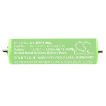 Rasierer 2000mAh Akku für Braun Flex XP Contour Serie 1 Smart Comtrol Classic 5729 5730 5733 5328