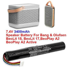 Cameron Sino 3400 mAh akku Bang & Olufsen BeoLit 15 BeoLit 17 BeoPlay A2 Active J406/ICR18650NH-2S