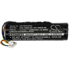 Cameron Sino 3400 mAh akku Garmin DC20 DC30 DC40 Astro System DC20 koiranseuranta DC 20 010-10806-00