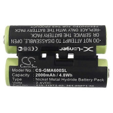 Cameron Sino 2000 mAh akku Garminille 010-01550-00 Astro 430 handheld 320 GPSMAP 63SC 63csx 639 669