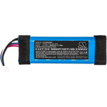 Kaiuttimen akku 3000 mAh JBL Essential Stealth Edition Flip 3 SE 02-553-3494 GSP872693 L0748-LF